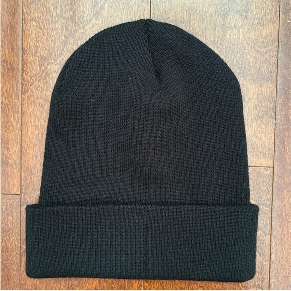 Jeffree Star Kawaii Black Knit Beanie with Pink Embroidery, NWOT - Picture 6 of 8